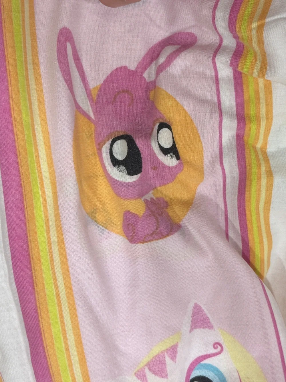 Vintage 2008 Littlest Pet Shop sheet flat cat frog bunny y2k full LPS nostalgia
